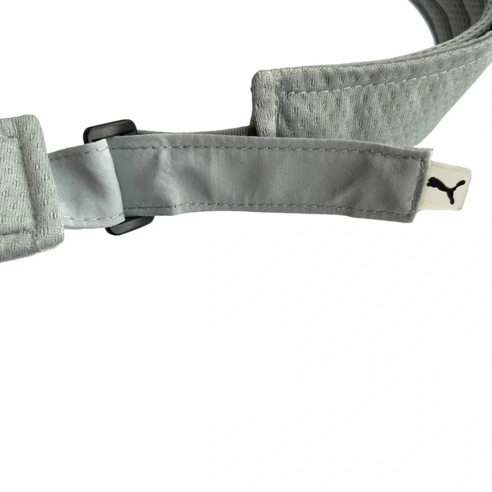 Puma visor adjustable grey black logo sports summer - Picture 7 of 10